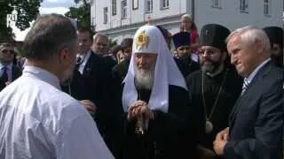 Патриарх Кирилл посетил Супрасльский монастырь