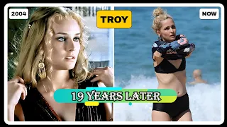 TROY (2004) Cast ⭐ Then and Now (2004 vs 2023) ⭐Change in 19 Years | Real Name & Age