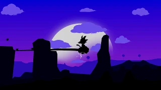 Kid Goku on Flying Nimbus Flat/Pixel Intro | David Max Steinbach / DMSZ Intro 2/25/2020 [4ᵏ] ᵁᴴᴰ✔