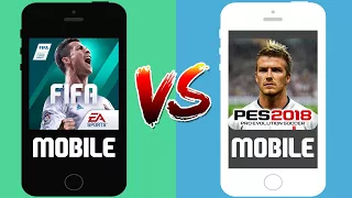 FIFA Mobile VS PES Mobile (Gameplay)