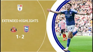 TRACTOR BOYS CHAMP RETURN! | Sunderland v Ipswich Town extended highlights