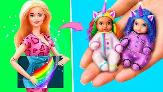 Amazing Life of Unicorns / 31 DIYs for LOL OMG and Barbie