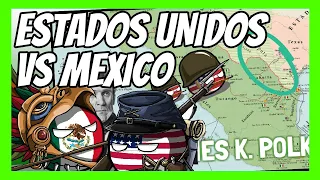 ✅ Resumen de la GUERRA de MEXICO-ESTADOS UNIDOS en 10 minutos