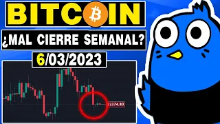 BITCOIN sigue en RANGO.. Mal cierre SEMANAL?🤔✅Trading, Proyección y Análisis de BITCOIN Hoy✅