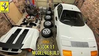 Ferrari 512 BBi The Challenge of a Home Garage Rebuild