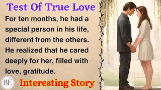 The Test Of True Love | Learn English through Story⭐ Level 2 - Graded Reader | Improve your English