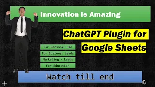 ChatGPT Plugin for Google Sheets