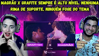 REACT GRAFITEH X MAGRÃO | SEGUNDA FASE | 369ª BATALHA DA ALDEIA