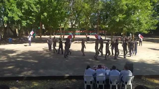 Politécnico Mercedes Peña marcha escolar 2022-2023 5to DAAI