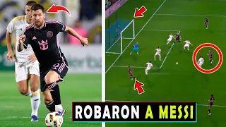 🙏 REACCION Prensa Mundial a GOL de MESSI LA Galaxy vs Inter Miami