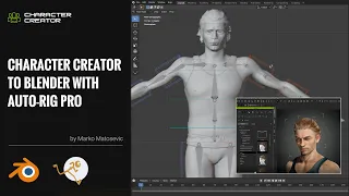 Blender Pipeline #1 - Character Creator to Blender with Auto-Rig Pro - by Markom3D