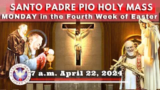 Catholic Mass Today Live at Santo Padre Pio National Shrine - Batangas.  22 Apr  2024  7a.m