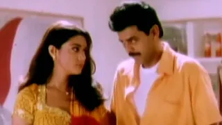 Preethi Zinta Came to Venkatesh Home Love Scene || Telugu Movie Love Scenes || Shalimar Cinema