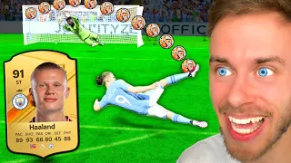 EA hat Erling Haaland zum GOAT gemacht! 🐐 (91er FC 24 Karte)