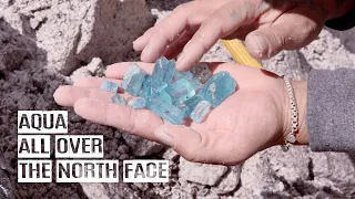 Aquamarine pockets all over the north face of Mt. Antero, Colorado  |  Mt. Antero Treasures S3:E1