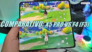 POCO X5 PRO vs POCO F4 (F3) | Tem MUITA DIFERENÇA em DESEMPENHO? Genshin Impact, COD, Benchmark