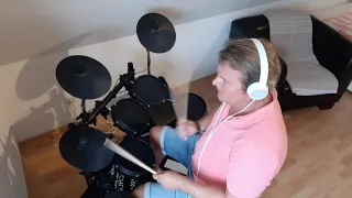 Drum cover  you should be dancing  ( BEE GEES )