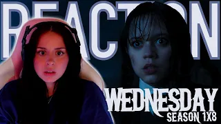 SEASON FINALE! WEDNESDAY 1X8 REACTION | NETFLIX | FIRST TIME WATCHING 'A Murder of Woes'