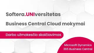 Darbo užmokesčio skaičiavimas - Softera.UNIversitetas