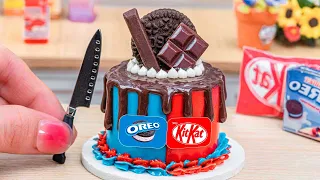 Amazing KITKAT Cake Dessert | Delicious Miniature KitKat Chocolate Cake Decorating | KitKat Stories