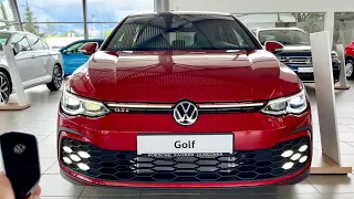 NEW Volkswagen GOLF 8 GTI 2021 - CRAZY IQ LED lights, AMBIENT lights & dynamic indicators