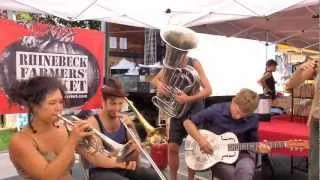 Tuba Skinny - "Jackass Blues" 8/5/12 Rhinebeck  Market  - MORE at DIGITALALEXA channel