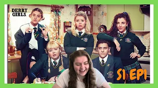 THIS SHOW IS HILARIOUS!!! - Derry Girls 1x01