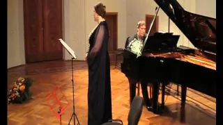 Глинка "Жаворонок". Yana Ivanilova soprano,  Boris Berezovsky 2014