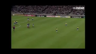 Roberto Carlos incredible free kick (France 1997) whole world shocked 😲 💣.