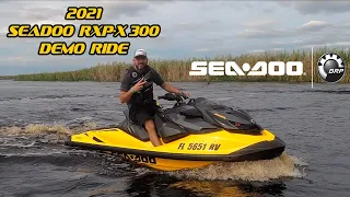 New 2021 Seadoo RXP-X 300 Demo Ride