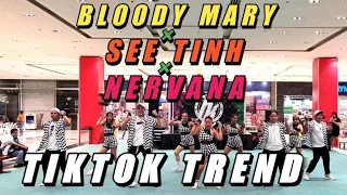 BLOODY MARY × SEE TINH × NERVANA TIKTOK TREND | DANCE WORKOUT | ZUMBA | KINGZ KREW