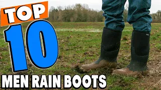 Top 10 Best Rain Boots for Men's Review in 2024