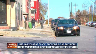 Man fatally shot in SW Baltimore Saturday evening