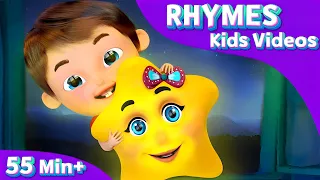 Twinkle Twinkle + Finger Family +5 Little Monkey + More Rhymes for Kids| Kids Videos| Nursery Rhymes