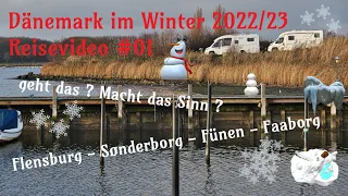 Dänemark im Winter - geht das ? Reisevideo #01