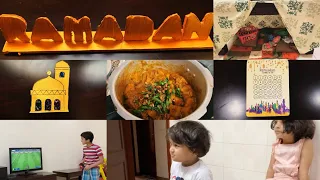 #stayhome #withme A Day In Our Home | Ramadan Decor Diy | Kappa&Beef|ഇറചീപൂളയും | വെള്ളിപ്പെറി കറി