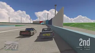 R12 S3 SCNS Trucks - Homestead Miami "Vice City Speedway" (Stage Lap 25)