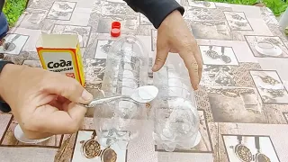Капельный полив своими руками из пластиковых бутылок улучшенный.