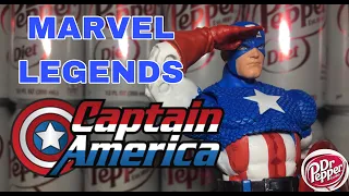 Marvel Legends Retro Captain America 20th Anniversary ToyBiz edition Action Figure Review | Doggo