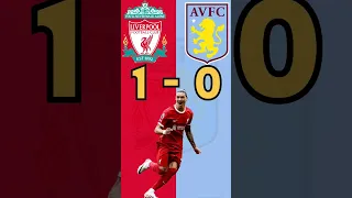 Liverpool vs A Villa : Score Predictor English Premier League Week 4- press pause/screenshoot button