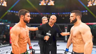 Yair Rodriguez vs Calvin Kattar Full Fight - UFC 4 Simulation