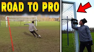 SHOOTING TOP BINS ONLY TRAINING SESSION... (THE JOURNEY BACK TO PROFESSIONAL FOOTBALL)