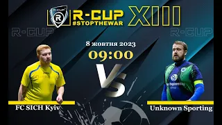 FC SICH Kyiv 4-4 Unknown Sporting  R-CUP XIII #STOPTHEWAR (Регулярний футбольний турнір в м. Києві)