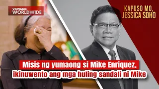 Misis ng yumaong si Mike Enriquez, ikinuwento ang huling sandali ni Mike | Kapuso Mo, Jessica Soho