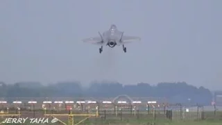 RNLAF F-35 aka JSF doing a nice Low Approach @ Volkel Air Base