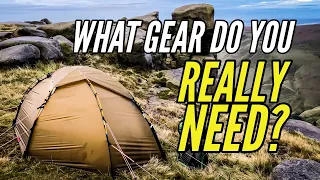 What do you really NEED to go WILD CAMPING?