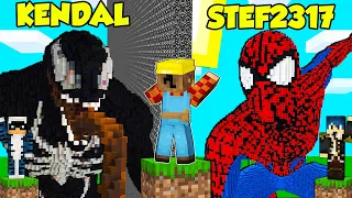 HO PAGATO I MIEI AMICI YOUTUBER PER COSTRUIRE SU MINECRAFT E..