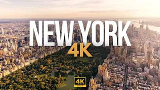 New York City Tour | NYC USA Helicopter view - Google Earth - Virtual 4K