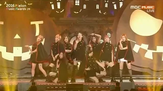 2016 MMA(Melon Music Awards) TWICE CHEER UP+TT