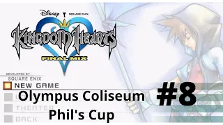 Olympus Coliseum Phils Cup - Kingdom Hearts HD 1.5 Final Mix 100% Walkthrough Part 8 Game Guide